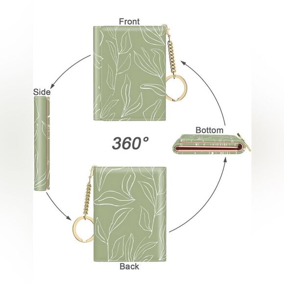 NWT.Playbill Credit Card Slim Wallet with 7 Card Slots & ID Window. Explore Now! - Picture 2 of 7
